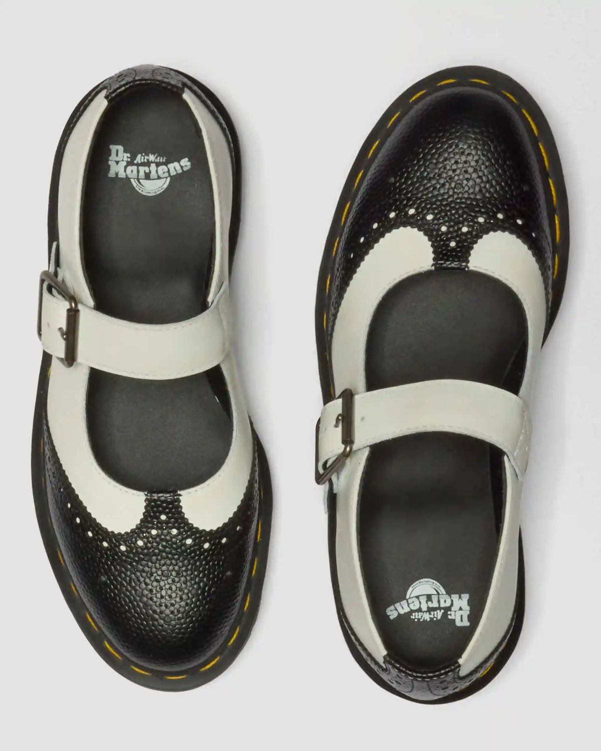 Mary Jane Monochrome Leather Shoes