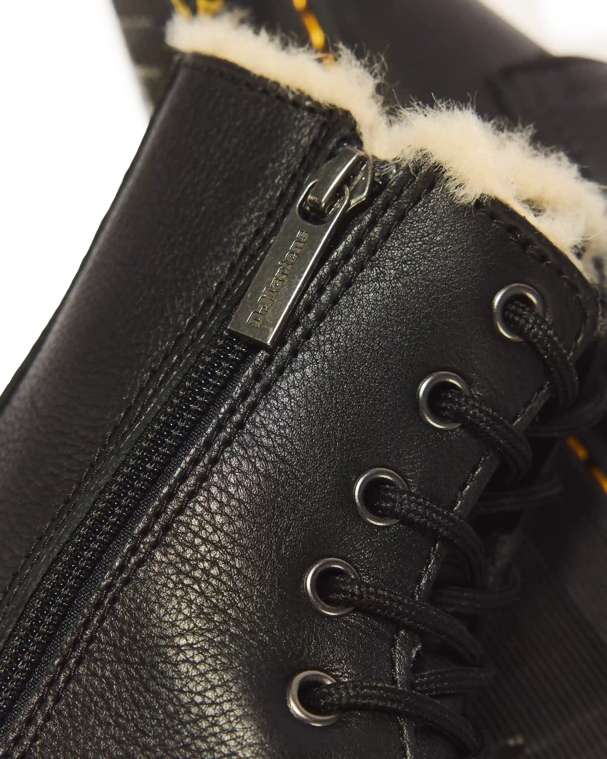 Jadon Boot Leather Faux Fur Lined Platforms