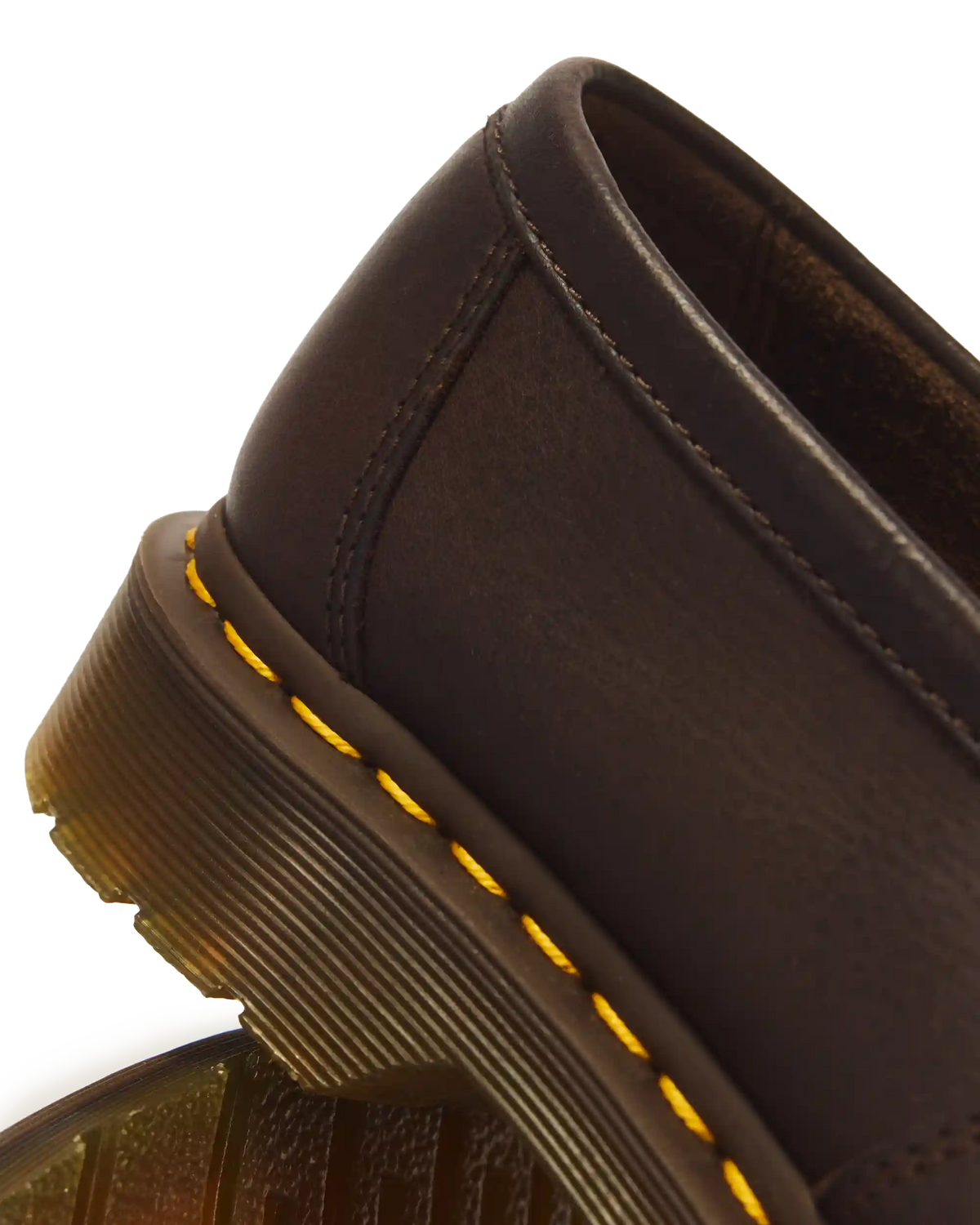 Adrian Yellow Stitch Ambassador Leather Loafers