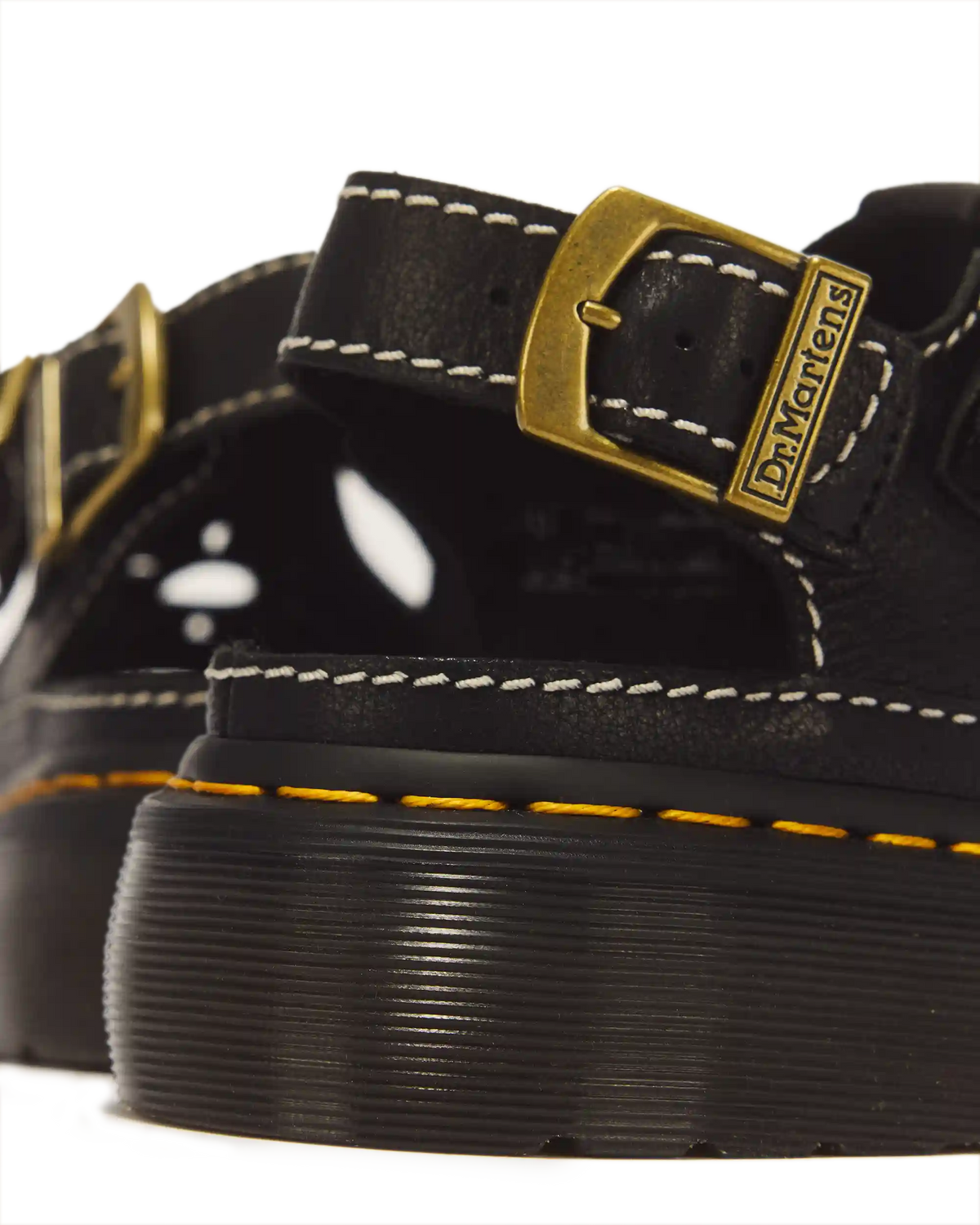 Dunnet Flower Full Grain Leather Sandals