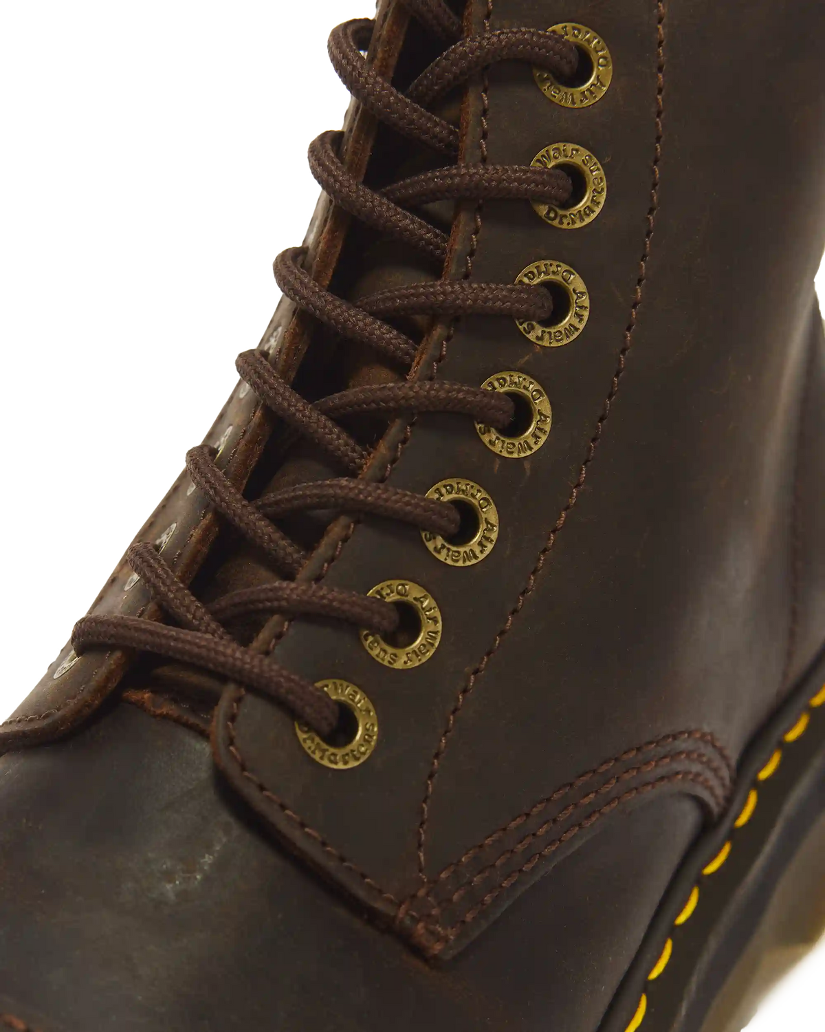 Sinclair Crazy Horse leather platform boots
