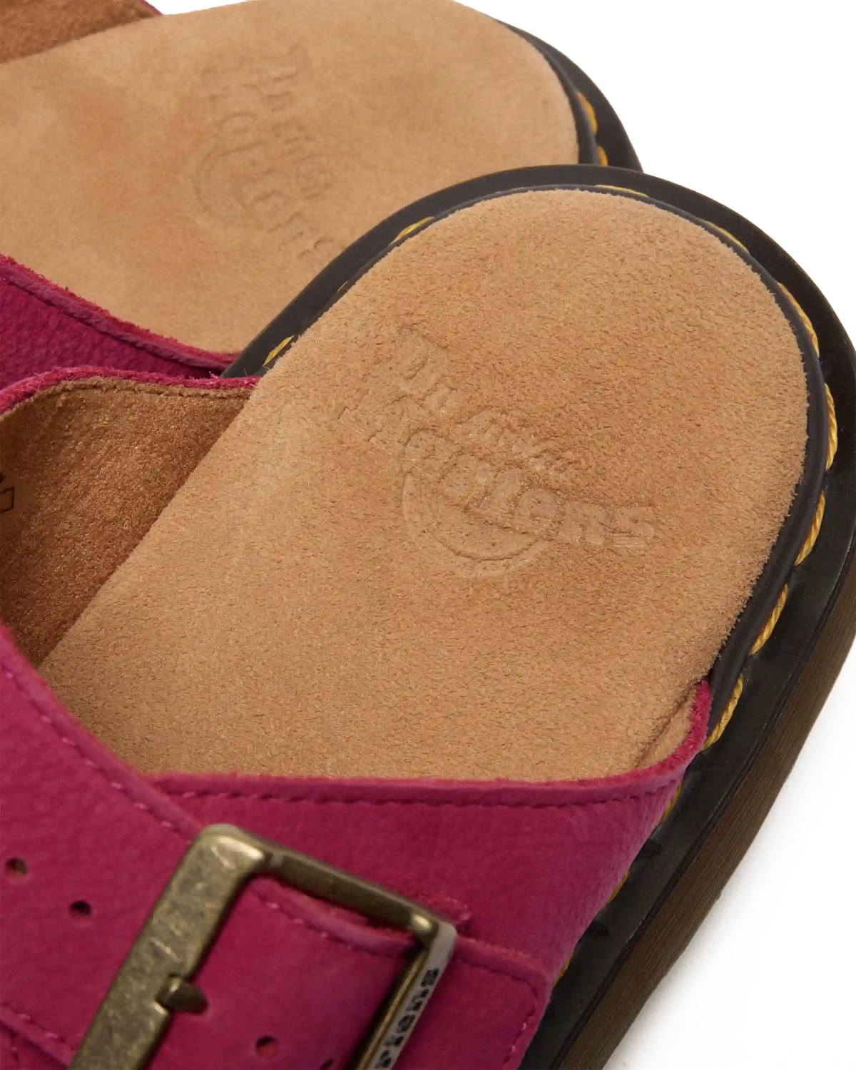 Josef Nubuck Leather Slide Sandals