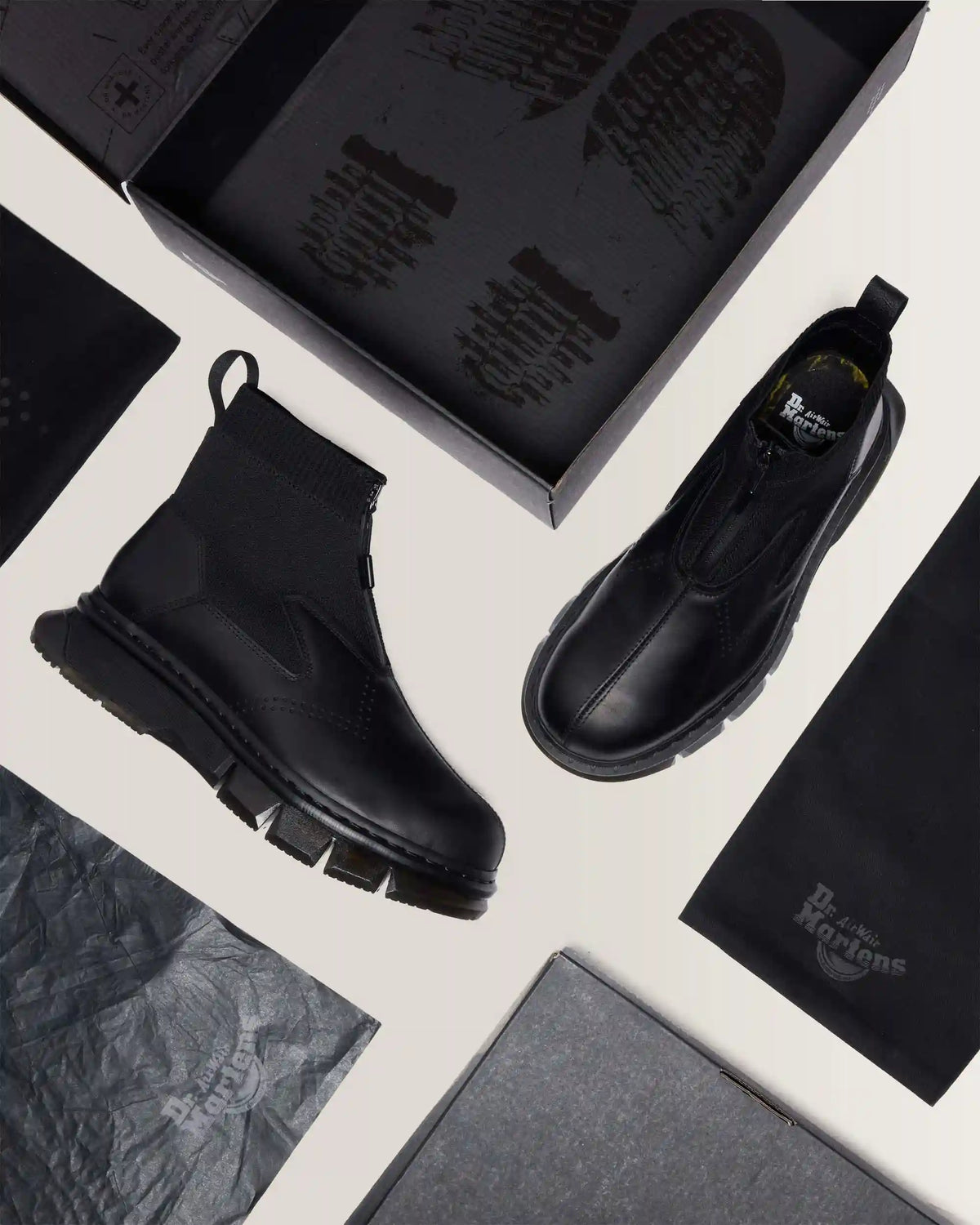 14XX Qubist Zip Boot