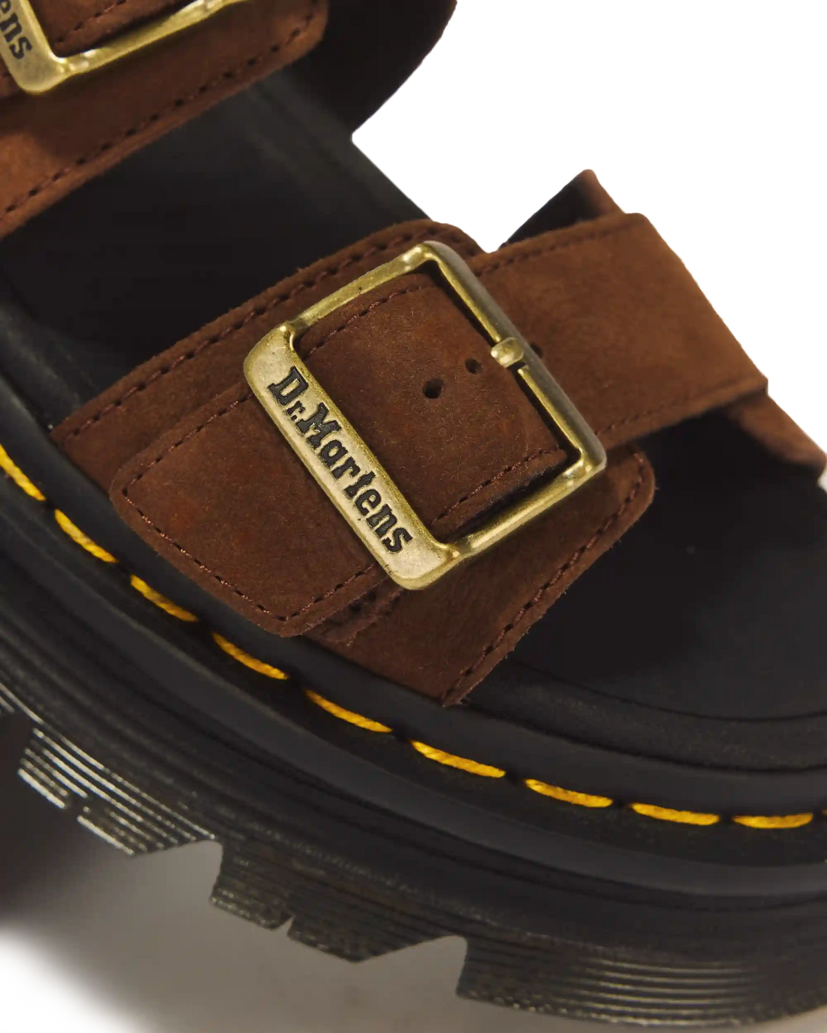 Zebzag Nubuck Platform Sandals
