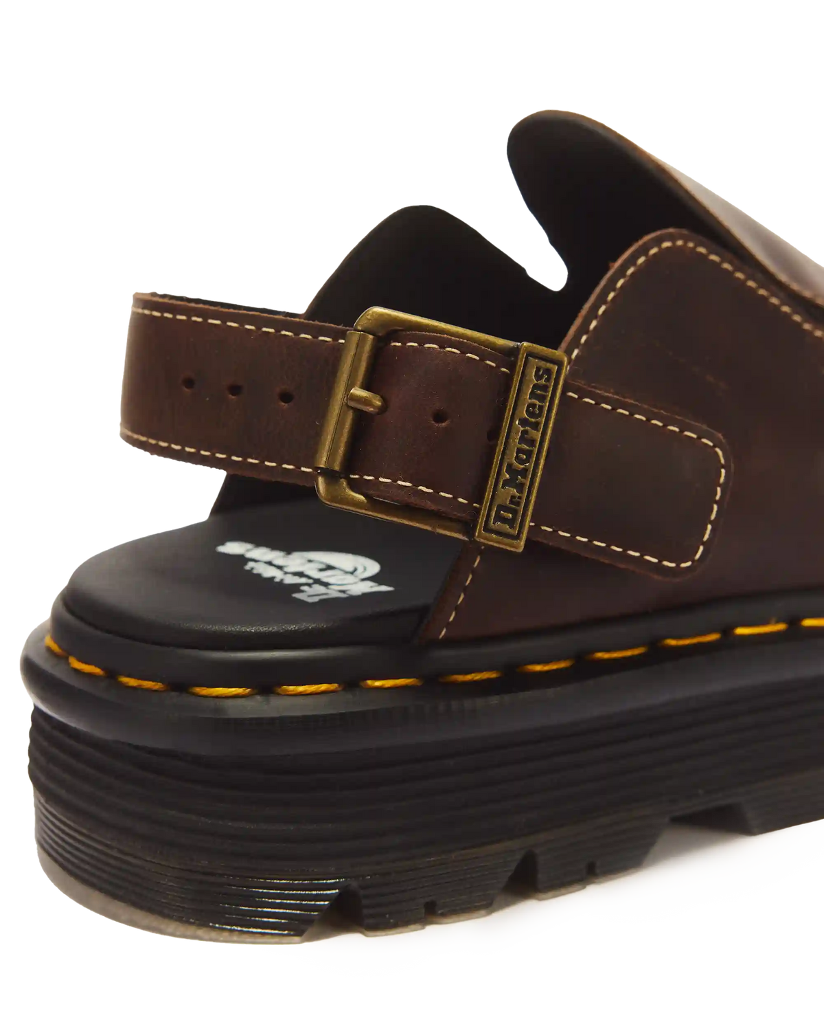 Zebzag Crazy Horse Leather Mules