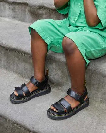 Junior Klaire Leather Strap Sandals