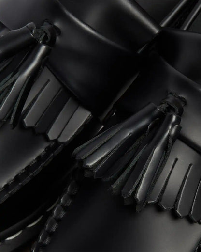Adrian White Stitch Smooth Leather Loafers