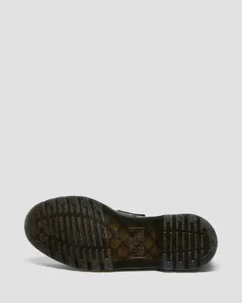 Adrian White Stitch Smooth Leather Loafers