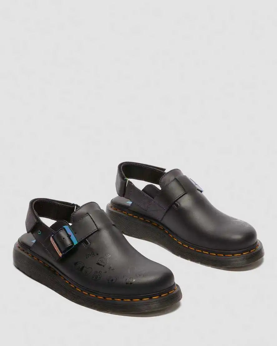 Jorge II BT21 Leather Slingback Mules