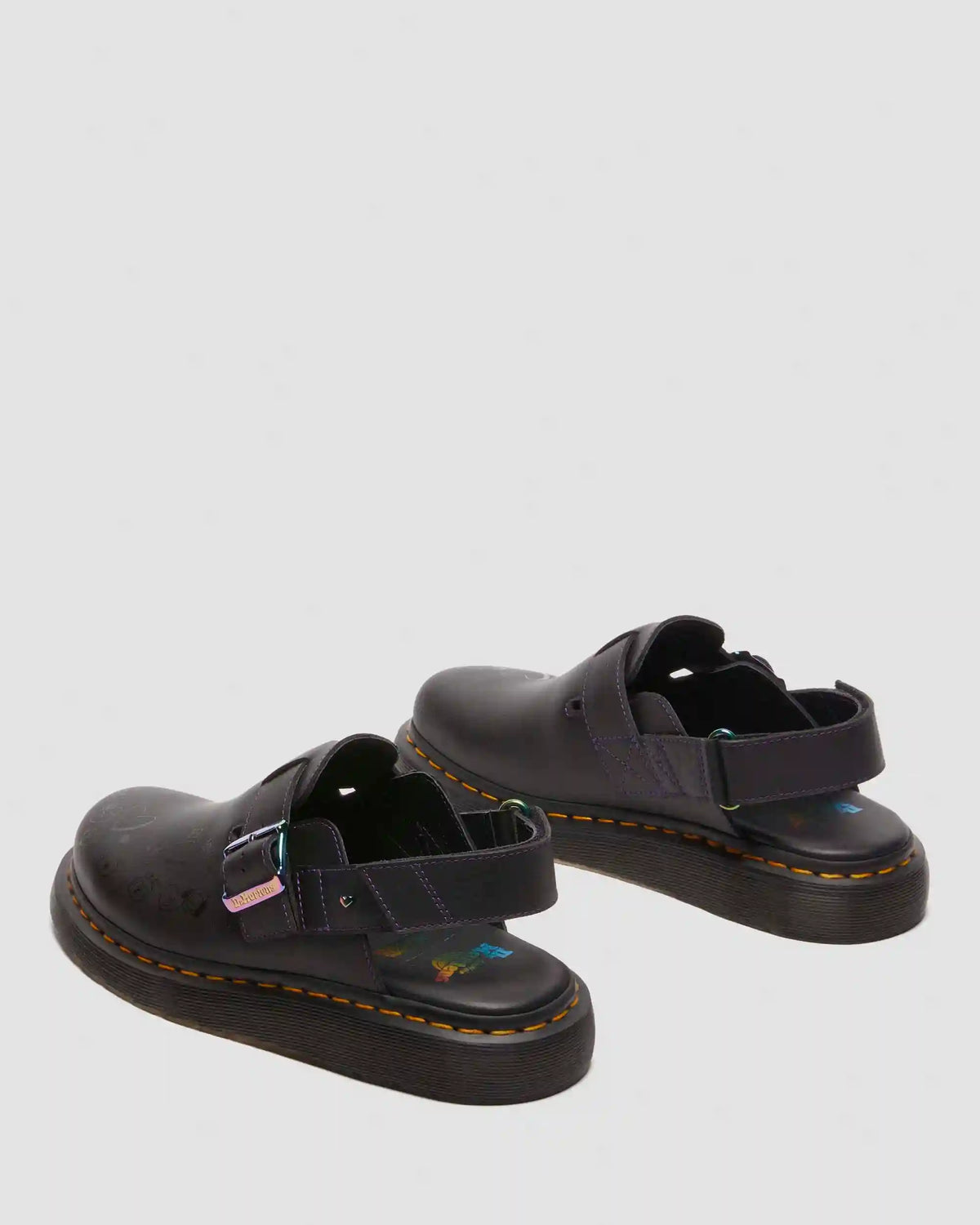 Jorge II BT21 Leather Slingback Mules
