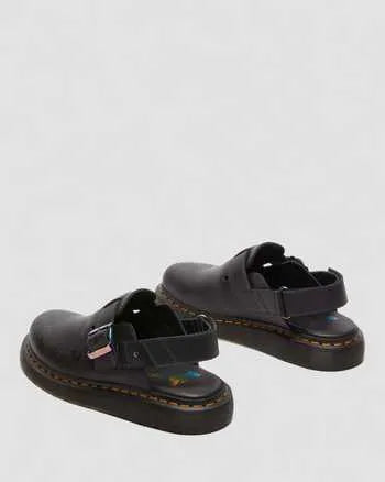 Jorge II BT21 Leather Slingback Mules