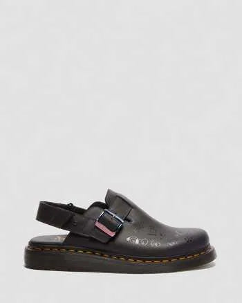 Jorge II BT21 Leather Slingback Mules