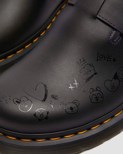 Jorge II BT21 Leather Slingback Mules