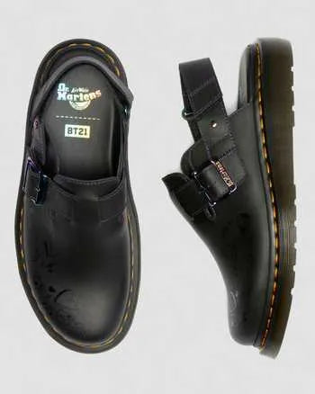 Jorge II BT21 Leather Slingback Mules