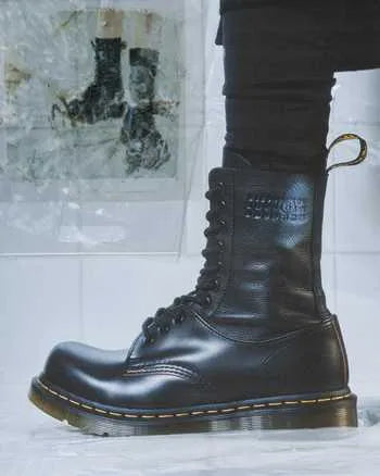 1490 / 1461 MM6 Leather Lace Up Boots
