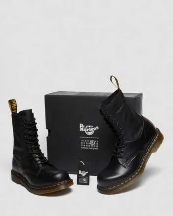 1490 / 1461 MM6 Leather Lace Up Boots