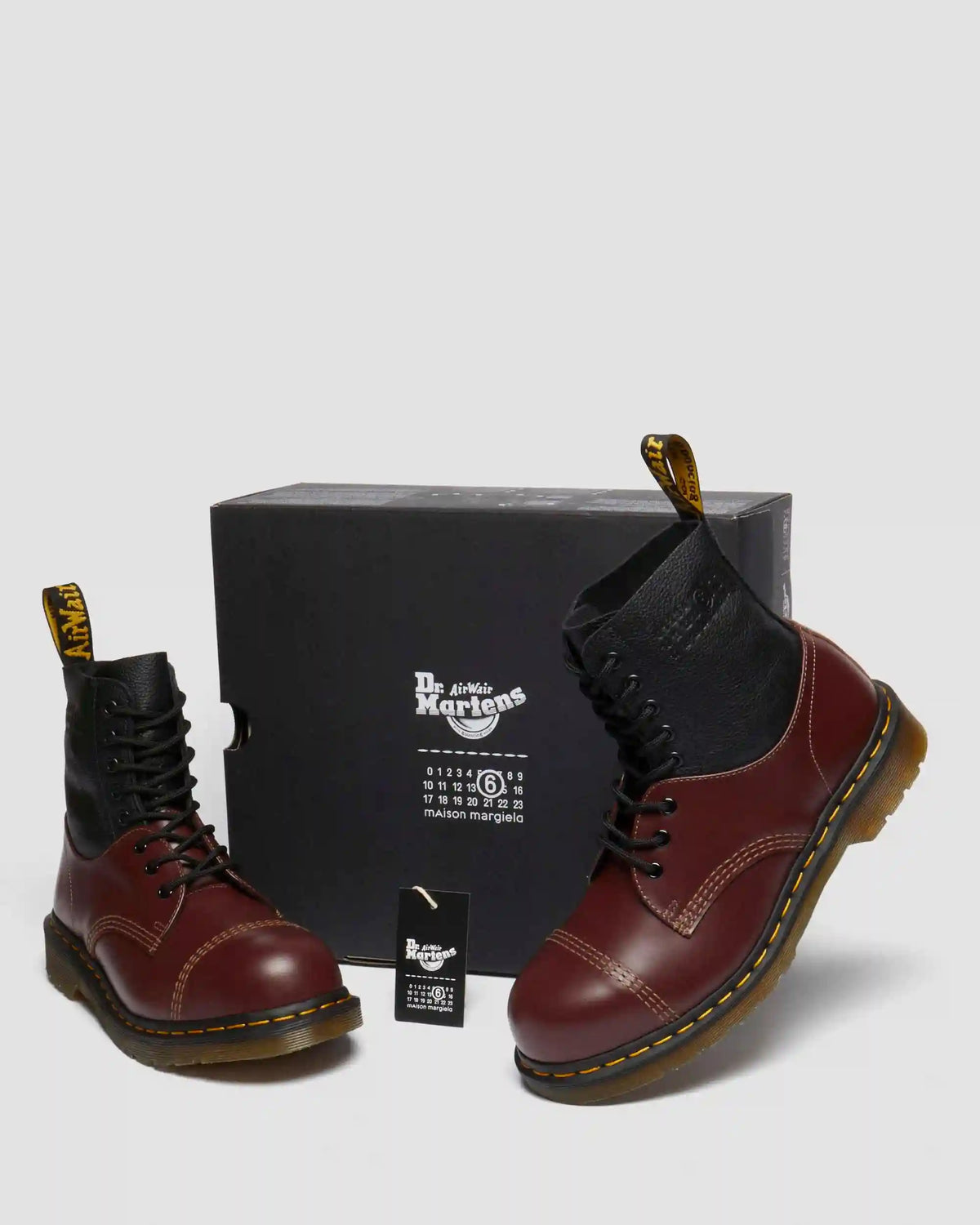 1460 / 1461 MM6 Steel Toe Leather Boots