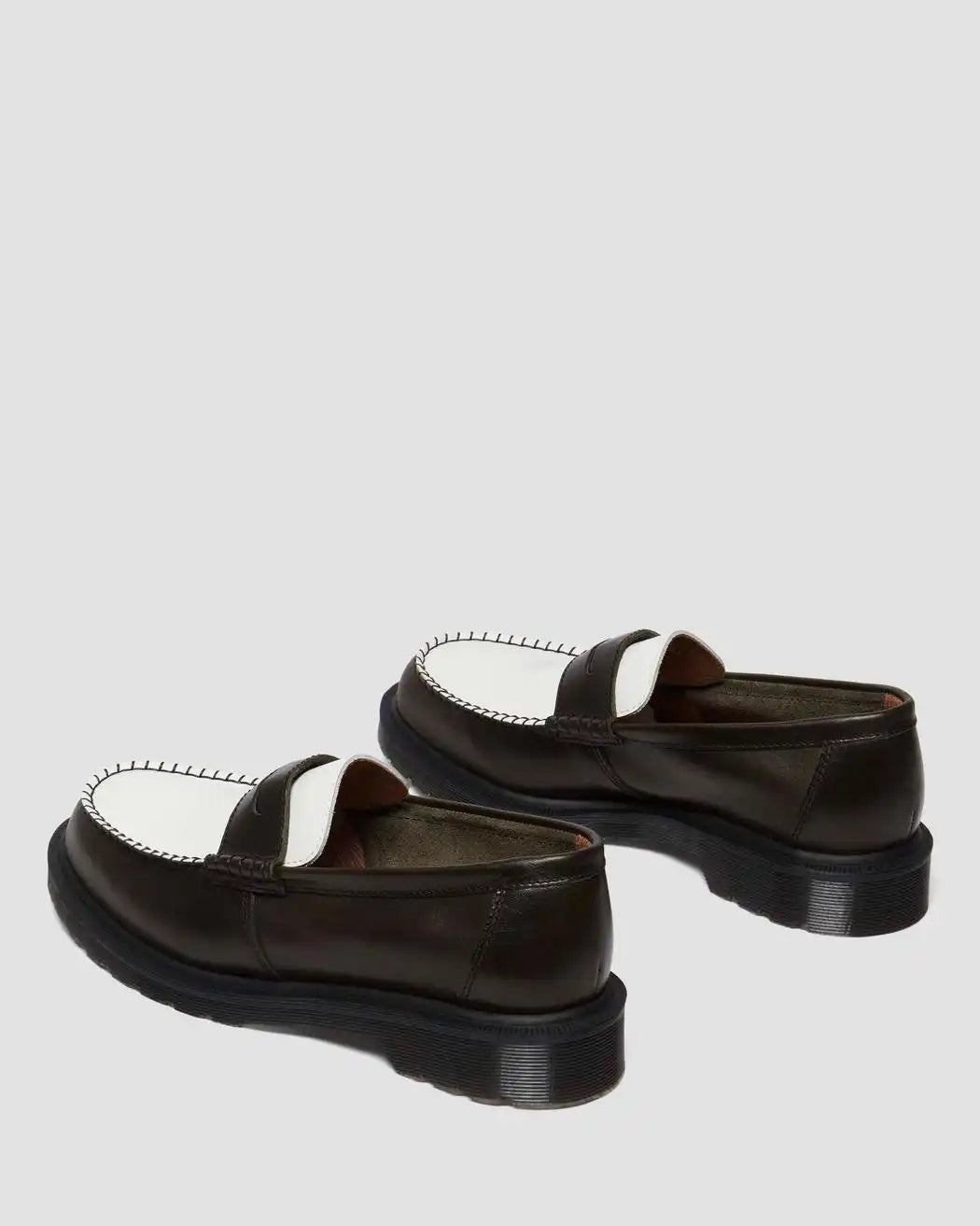 Penton Made In England Two-Tone Leather Loafers