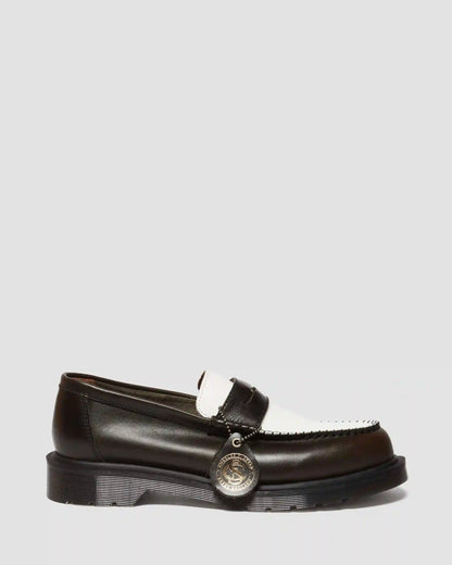 Penton Made In England Two-Tone Leather Loafers