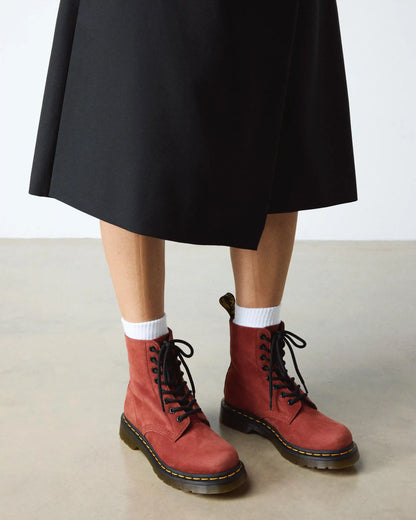 1460 Pascal Nubuck Leather Lace Up Boots