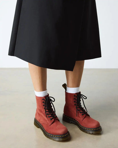 1460 Pascal Nubuck Leather Lace Up Boots