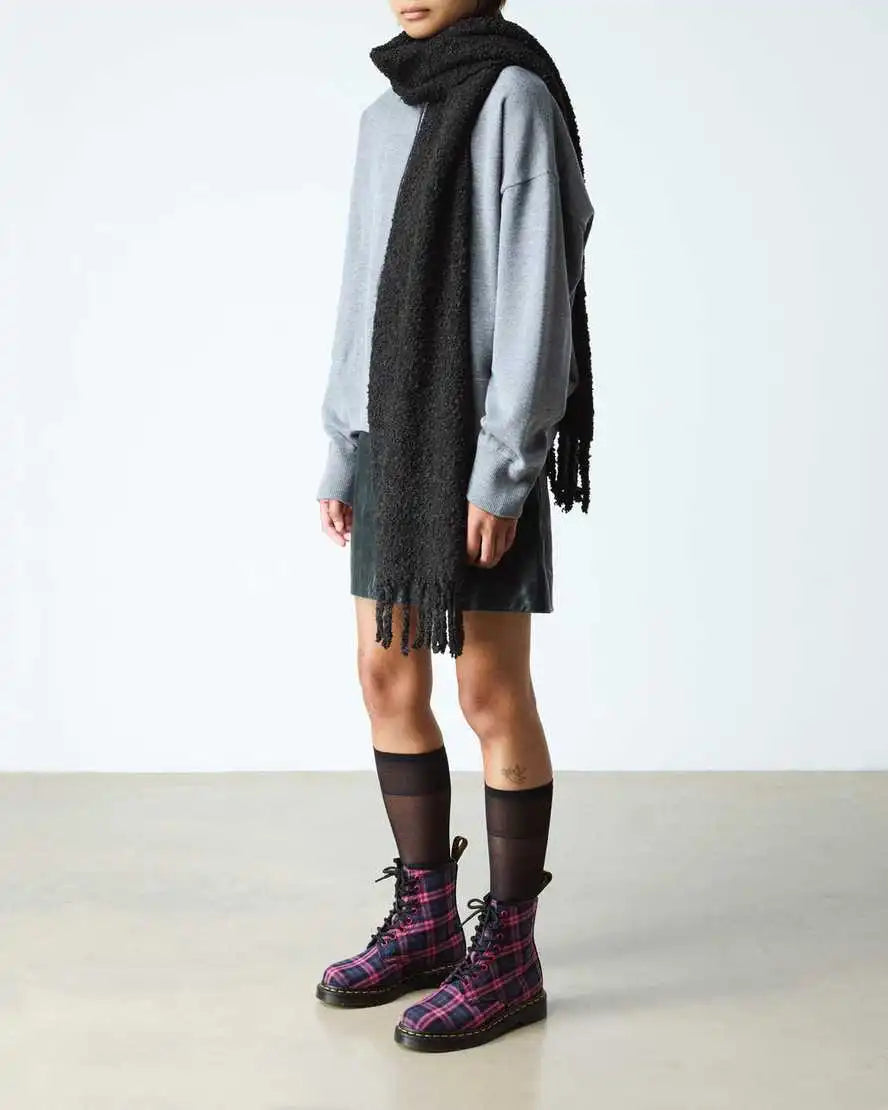 1460 Tartan Lace Up Boots
