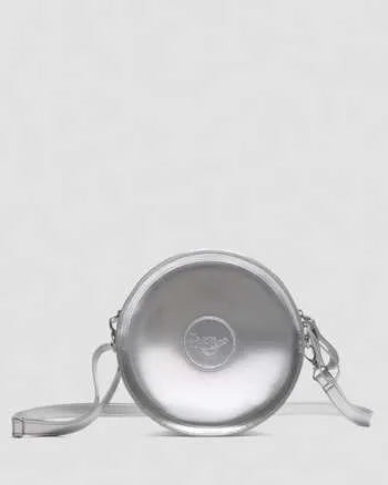 Metallic Round Backpack