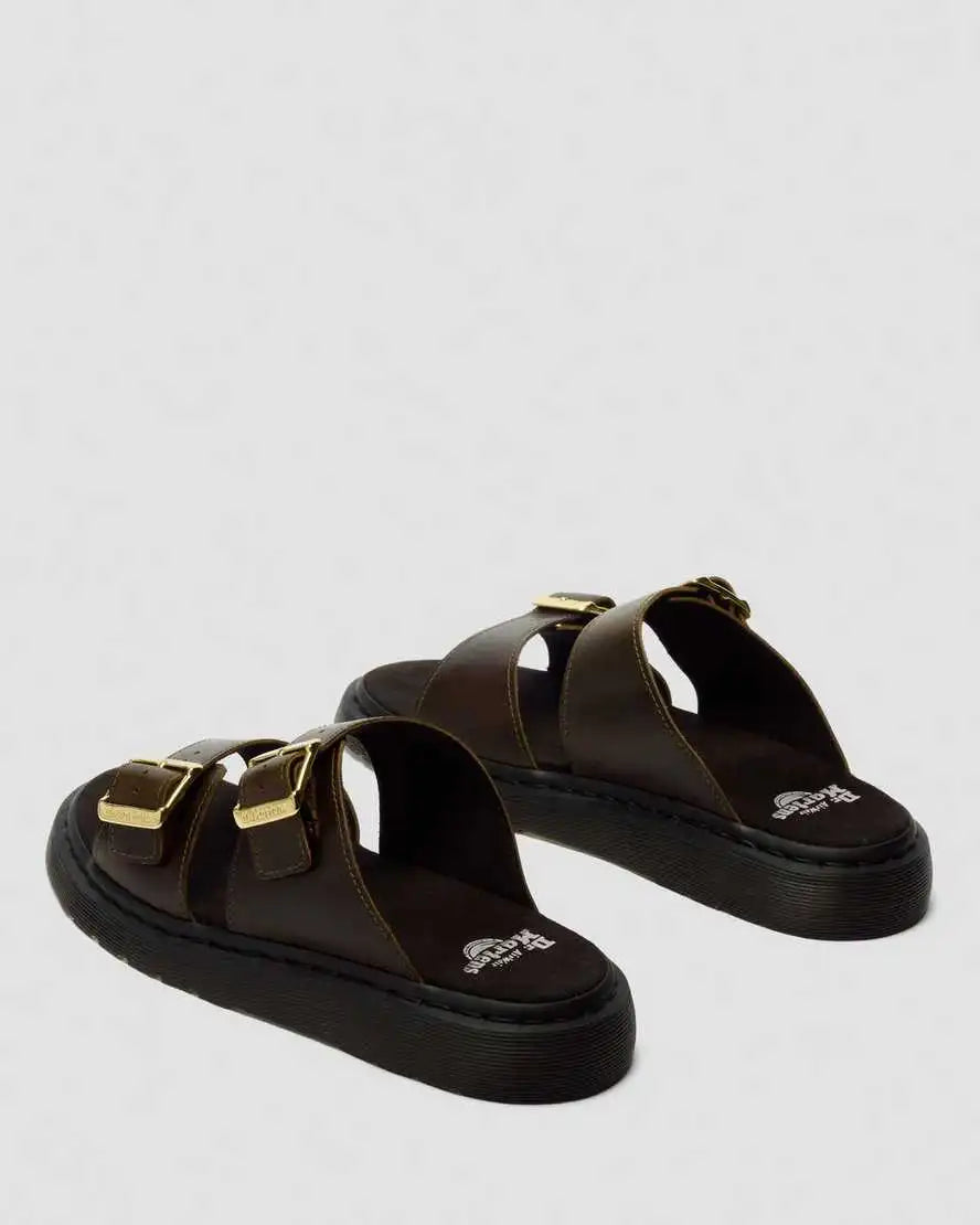 Josef Two Strap Leather Sandals