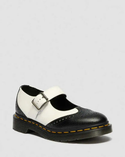 Mary Jane Monochrome Leather Shoes