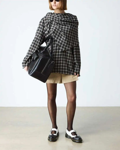 Mary Jane Monochrome Leather Shoes