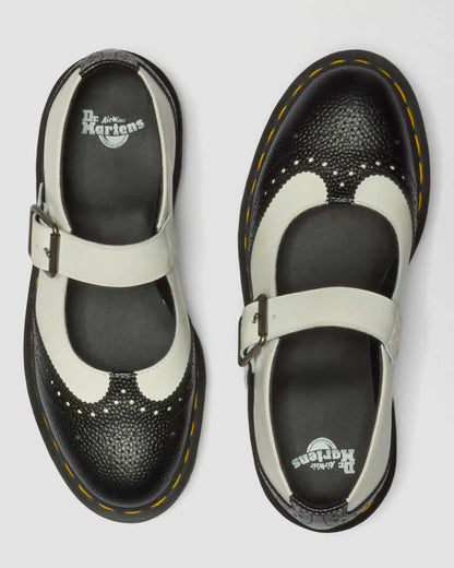 Mary Jane Monochrome Leather Shoes