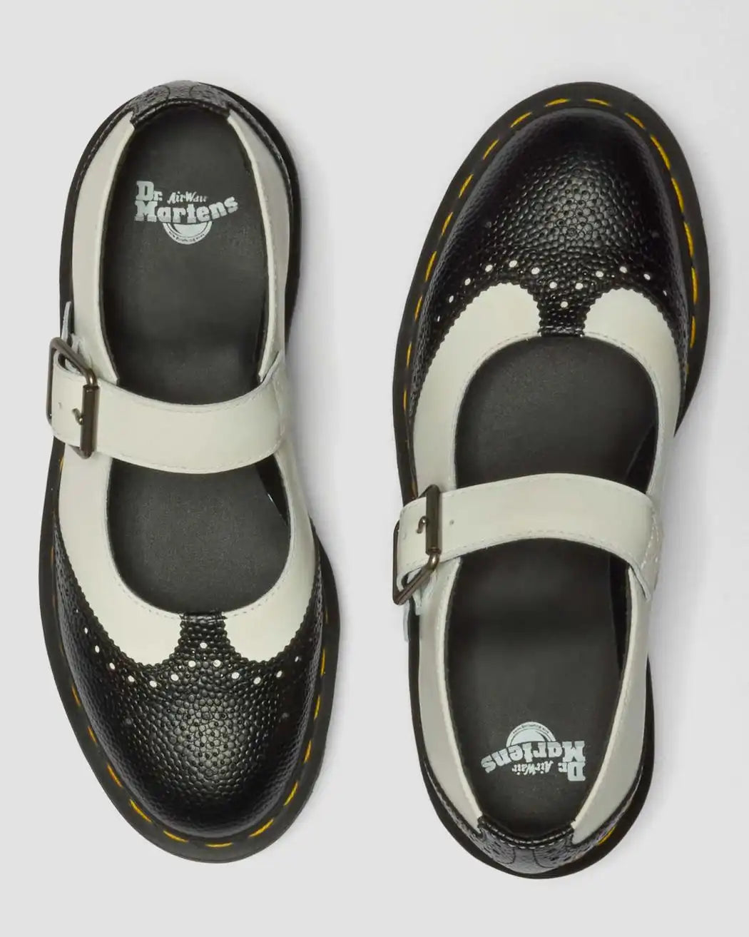 Mary Jane Monochrome Leather Shoes