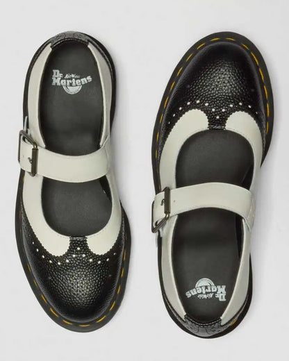 Mary Jane Monochrome Leather Shoes