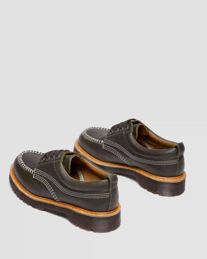 Lowell Wild Grain Leather Moc Toe Shoes