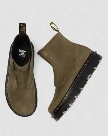 Zebzag Laceless Nubuck Boots