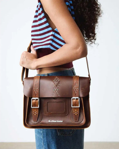 11 Inch Mayhem Leather Satchel