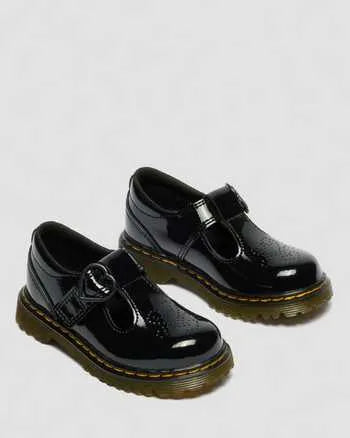 Toddler Polly II Heart Patent Leather Shoes