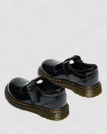 Toddler Polly II Heart Patent Leather Shoes