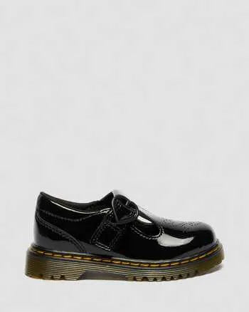 Toddler Polly II Heart Patent Leather Shoes