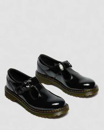 Youth Polly II Heart Patent Leather Shoes