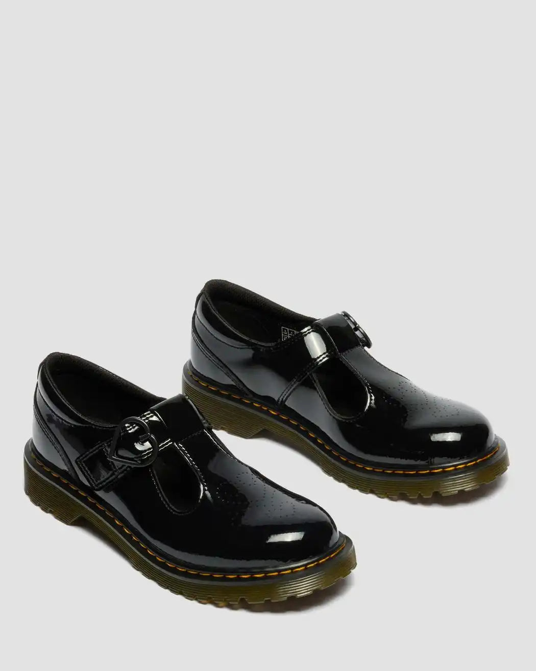 Youth Polly II Heart Patent Leather Shoes