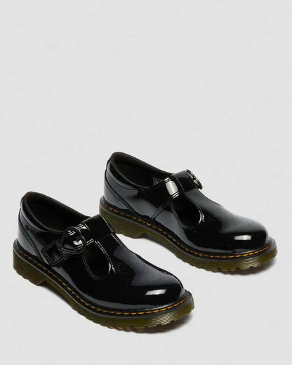 Youth Polly II Heart Patent Leather Shoes