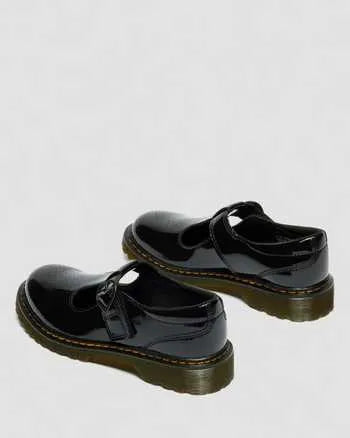 Youth Polly II Heart Patent Leather Shoes