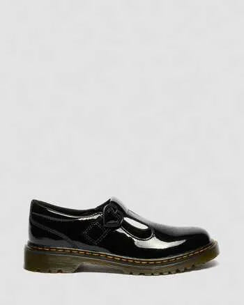 Youth Polly II Heart Patent Leather Shoes
