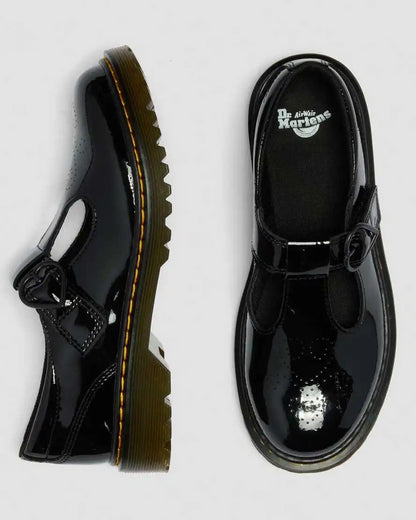 Youth Polly II Heart Patent Leather Shoes