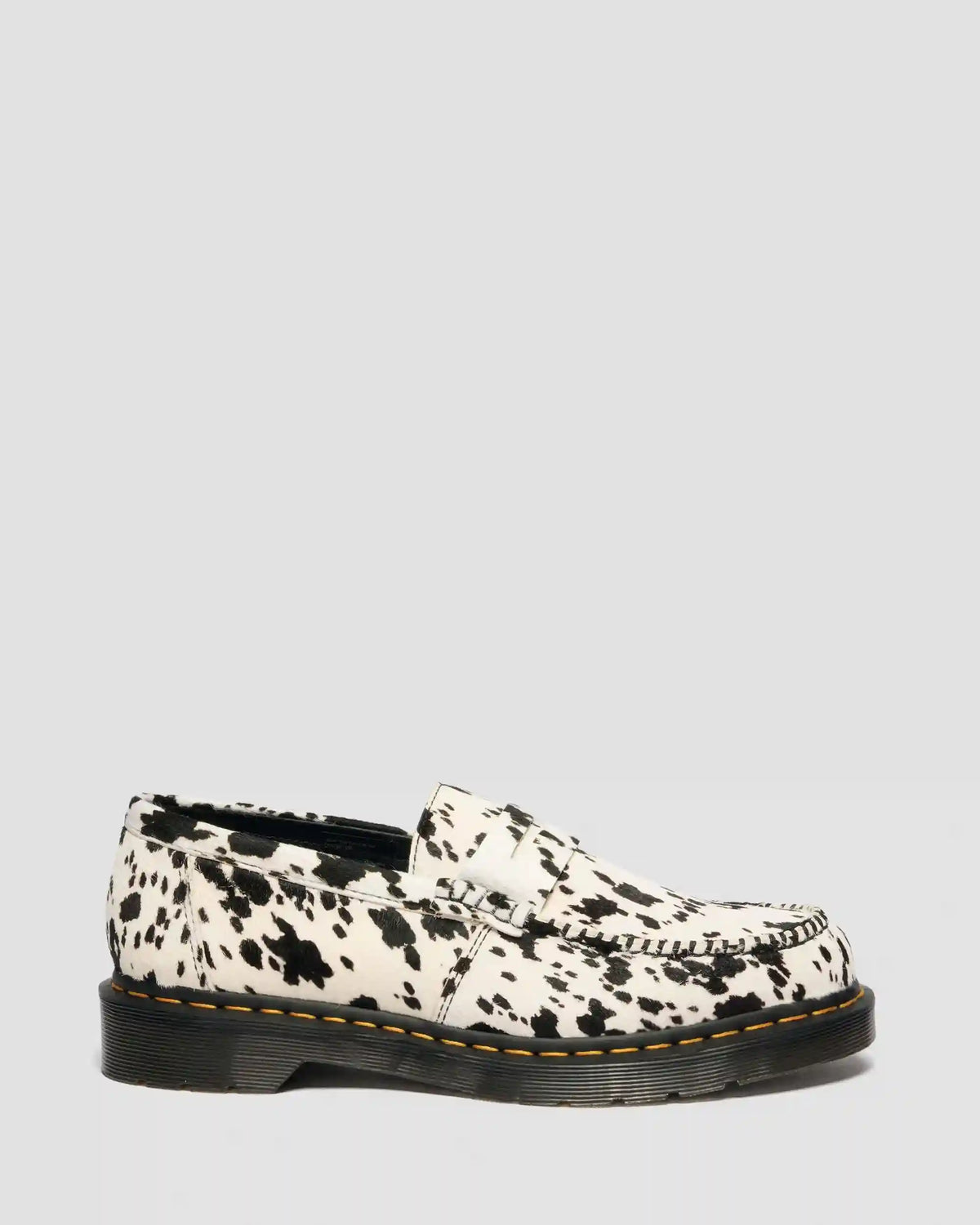 Penton Dalmatian Hair On Leather Loafers