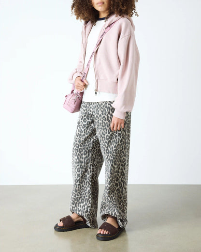 Youth Marlowe Flower Nubuck Strap Sandals
