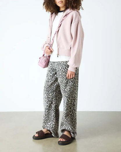 Youth Marlowe Flower Nubuck Strap Sandals