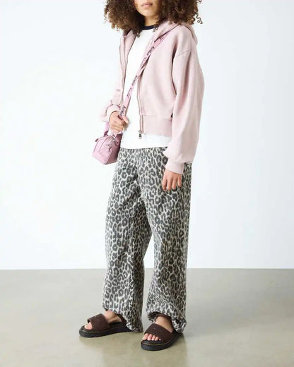 Youth Marlowe Flower Nubuck Strap Sandals