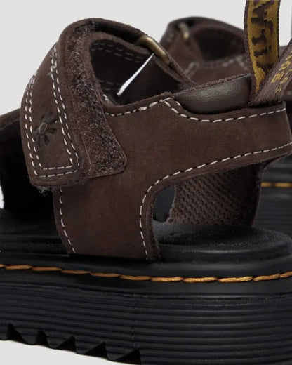 Youth Marlowe Flower Nubuck Strap Sandals